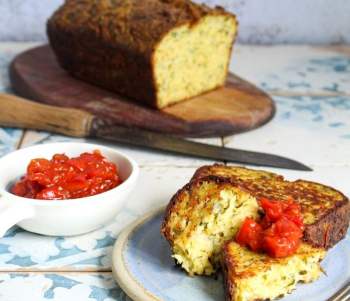 Image for recipe - Courgette, Smoked Cheddar and Jalapeño Bread