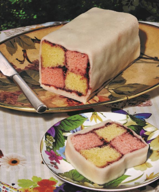 Image for Recipe - Traditional Battenberg Cake