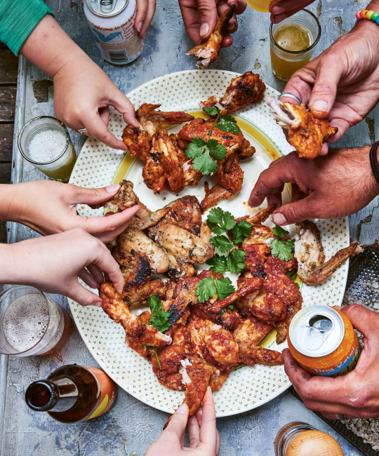 Image for Recipe - BBQ Chicken Wings Three Ways