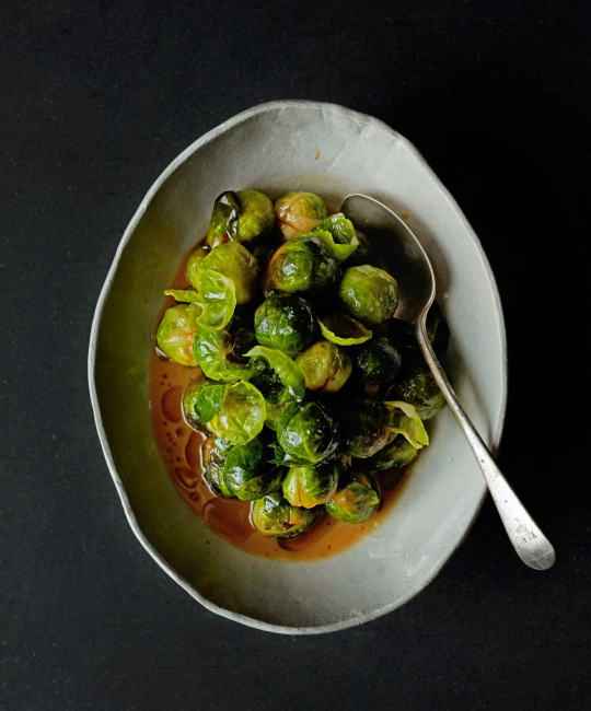 Image for Recipe - Fish-sauce-glazed Brussels Sprouts  