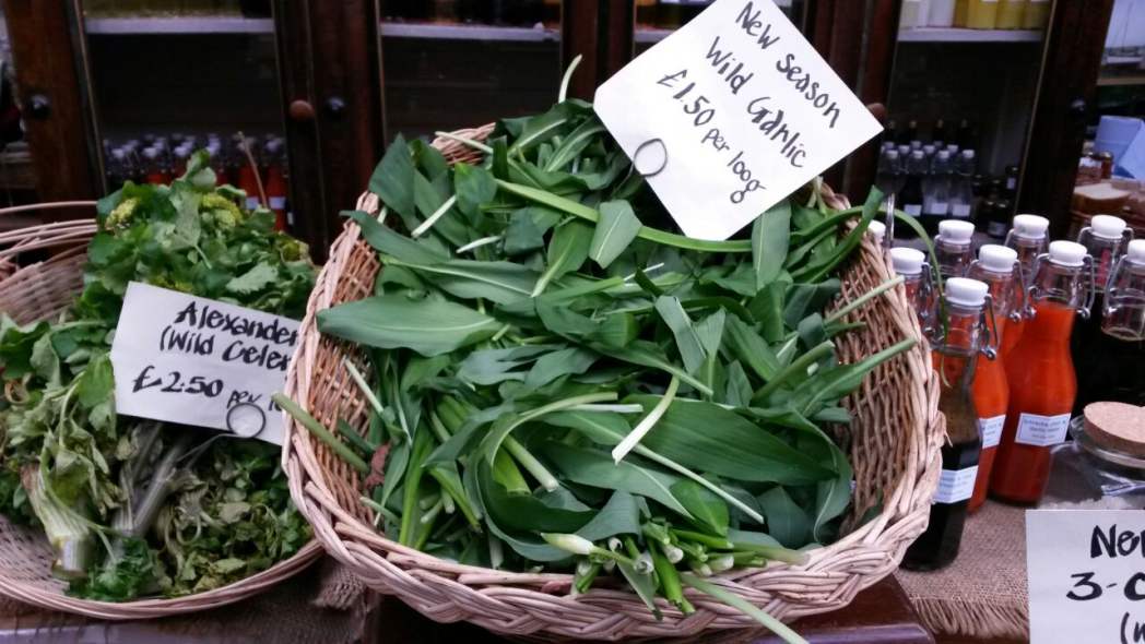 Image for blog - Borough Market Diaries: Wild Garlic in April