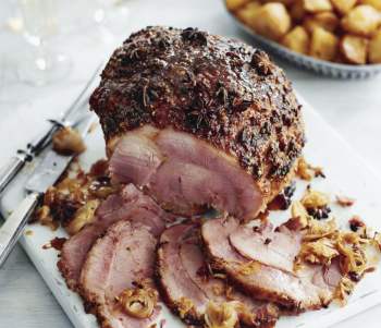 Image for recipe - Glazed Gammon with Asian Spices