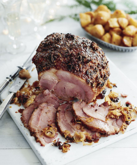 Image for Recipe - Glazed Gammon with Asian Spices