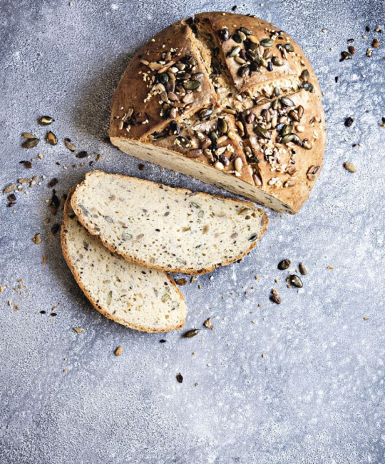 Image for Recipe - Gluten-free Seeded Beer Bread