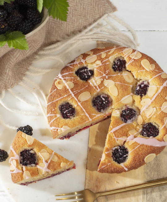 Image for Recipe - Peter Sawkins’ Mouthwatering Blackberry Bakewell Tart