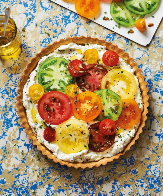 Image for Recipe - Heritage Tomato Tart