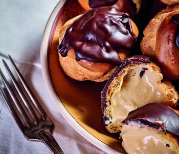Image for recipe - Hot Toddy Choux Buns