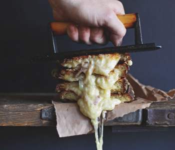 Image for recipe - Mathew Carver’s Perfect Grilled Cheese Sandwich