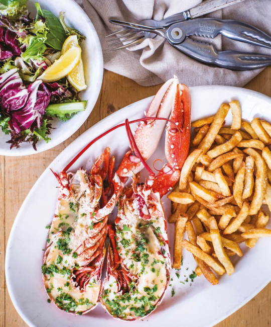 Image for Recipe - Lobster with Chips