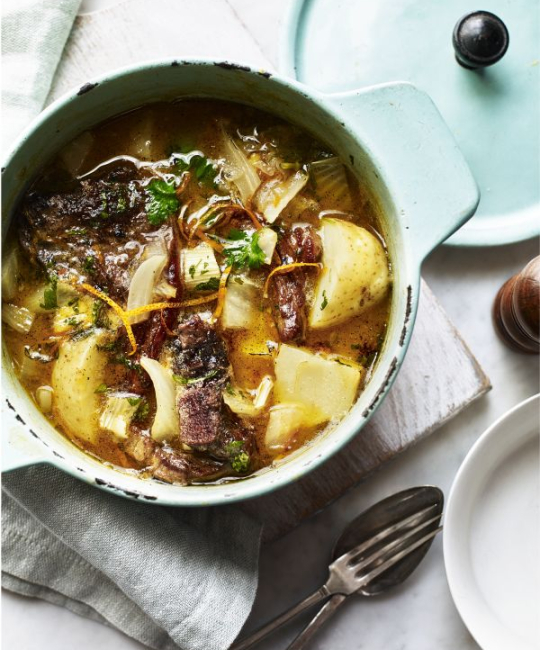Image for Recipe - Lamb, Potato and Orange Stew