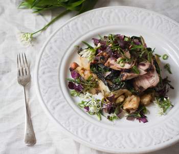 Image for recipe - Lamb with Wild Garlic & Jersey Royals