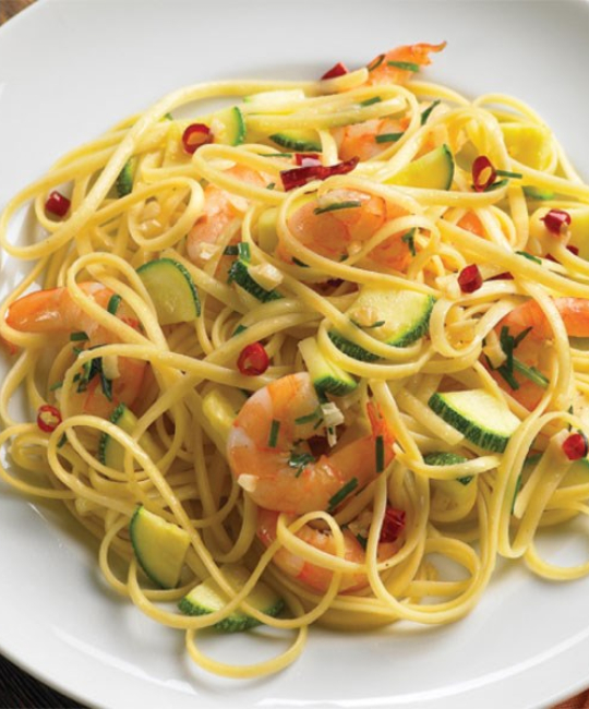 Image for Recipe - Easy Linguine with Prawns