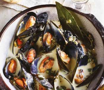 Image for recipe - Rick Stein’s Cornish Mussels with Cider