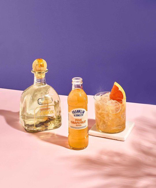Image for Recipe - Paloma with Franklin & Sons Pink Grapefruit Soda