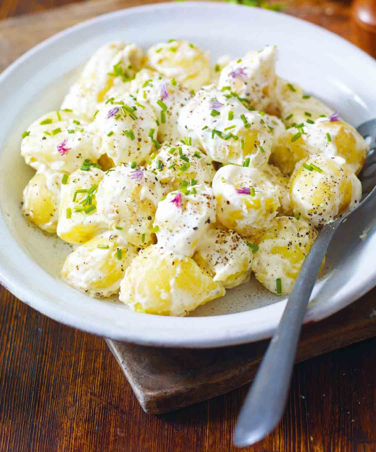 Image for Recipe - Wild Garlic Potato Salad