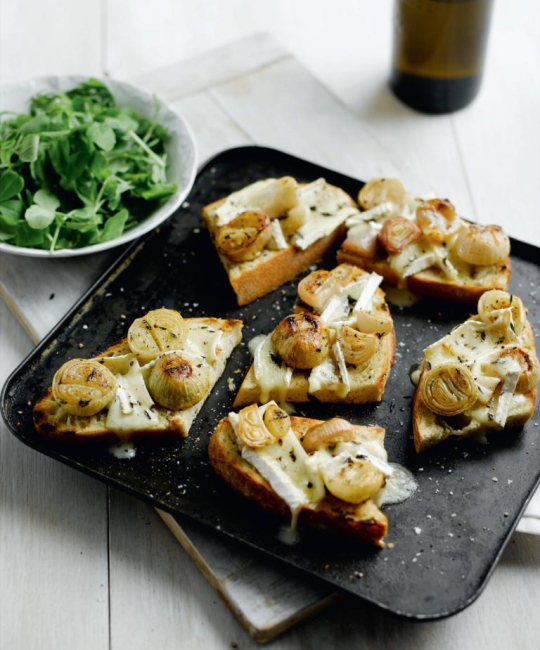 Image for Recipe - Roast Shallots & Brie