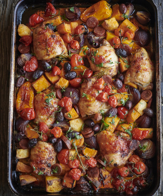 Image for Recipe - Spanish Chicken & Chorizo