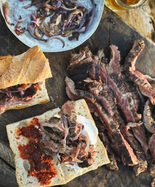 Image for Recipe - Best Ever Steak Sandwich with Cream Cheese & ‘Nduja