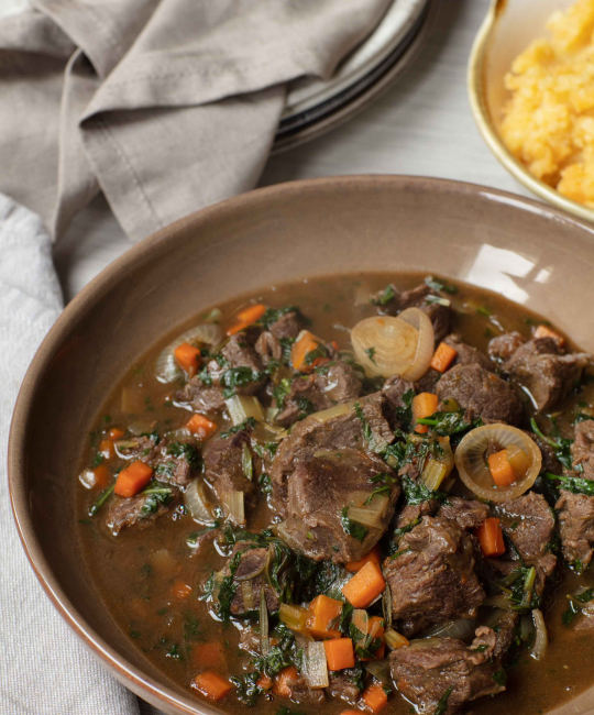 Image for Recipe - Braised Venison & Red Wine Stew