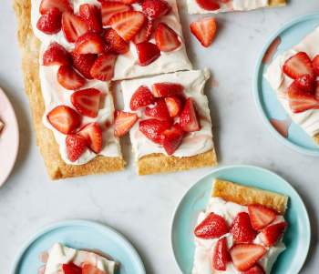 Image for recipe - Strawberry Cheesecake Tart