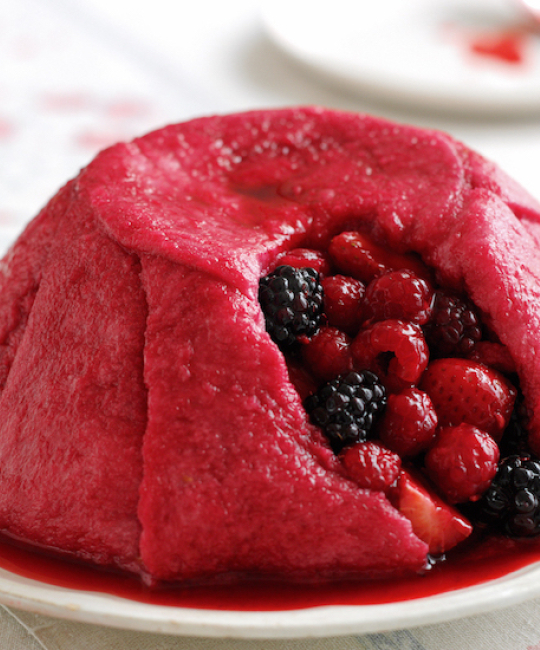 Image for Recipe - Traditional Summer Pudding