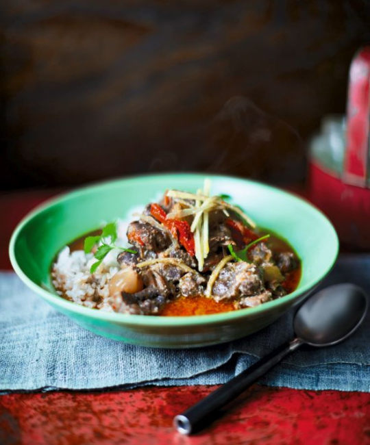 Image for Recipe - Aromatic Beef Braised in Coconut Cream & Ginger