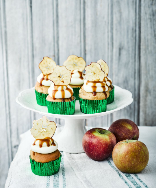 Image for Recipe - Toffee Apple Cupcakes