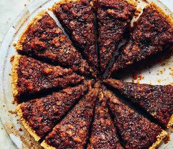 Image for recipe - Sticky Toffee Treacle Tart
