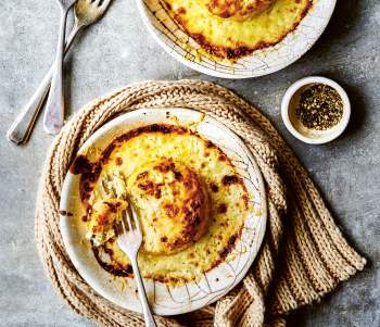 Image for recipe - Twice-baked Cheese Soufflés