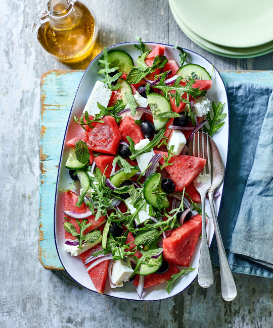 Image for Recipe - Watermelon, Mint & Feta Salad