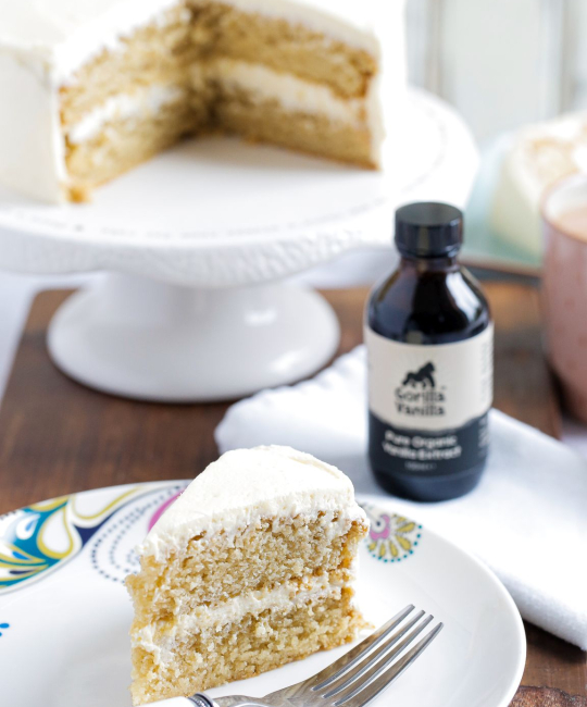 Image for Recipe - Vegan Vanilla Cake