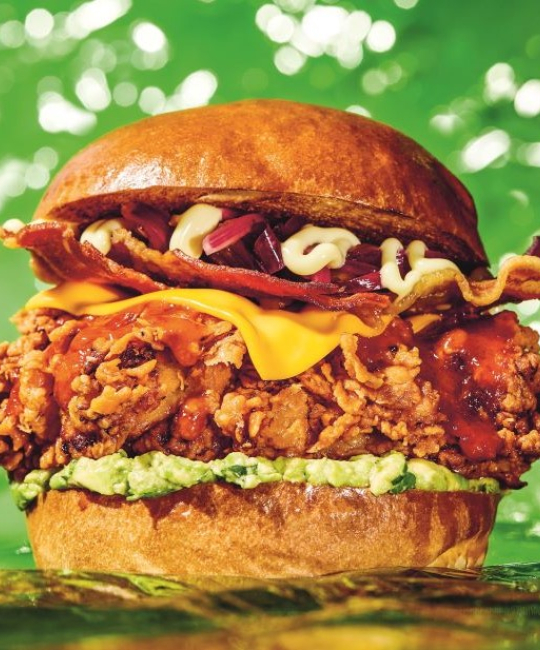 Image for Recipe - Carl Clarke’s Ultimate Fried Chicken Burger