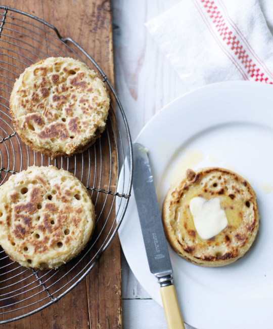 Image for Recipe - Homemade Crumpets
