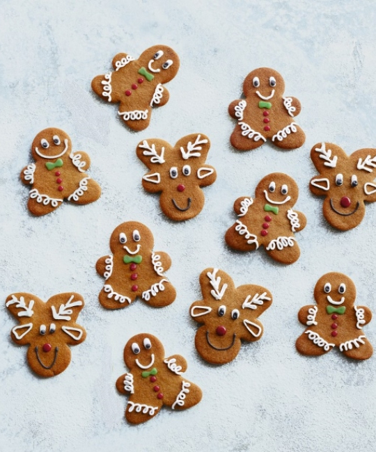 Image for Recipe - Gingerbread Men & Reindeer