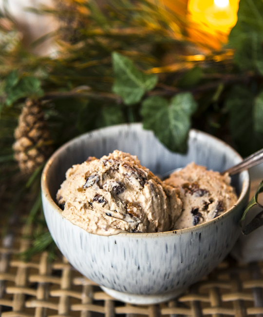 Image for Recipe - Christmas Pudding Ice Cream