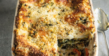 Spinach and Four Cheese Lasagne