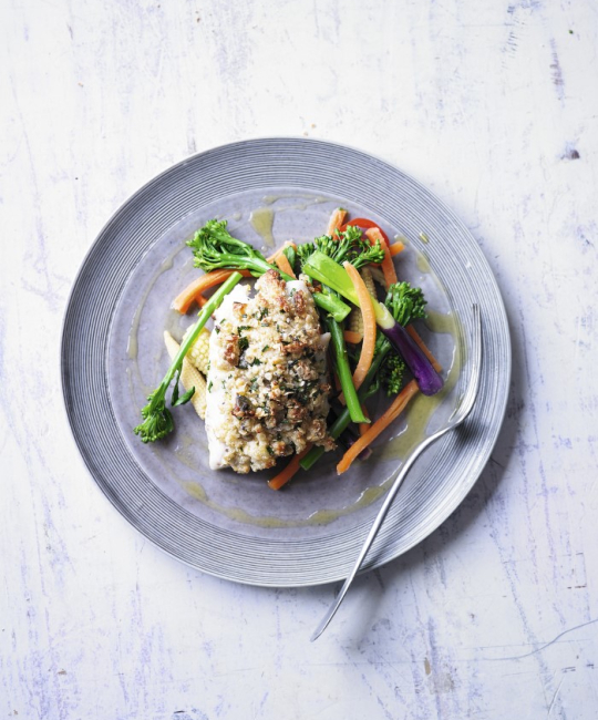 Image for Recipe - Cod with Parmesan Crumble