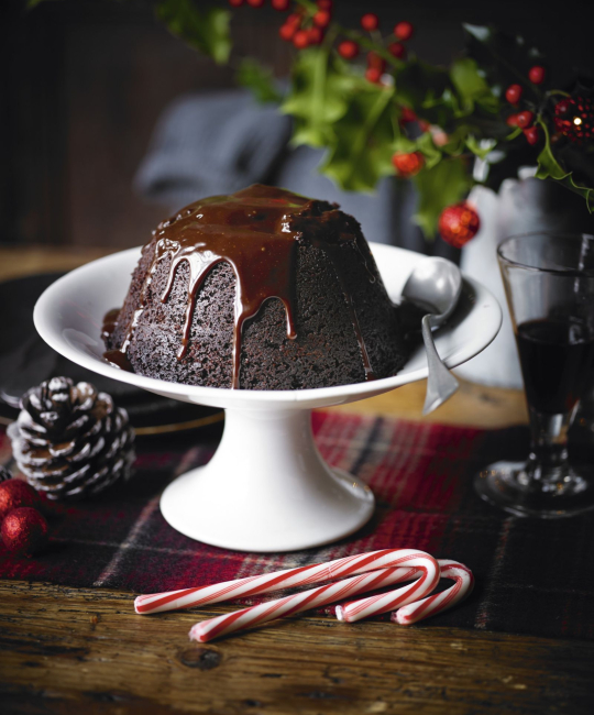 Image for Recipe - After Eight Chocolate Christmas Pudding