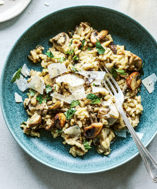Image for Recipe - ByRuby’s Easy Wild Mushroom Risotto