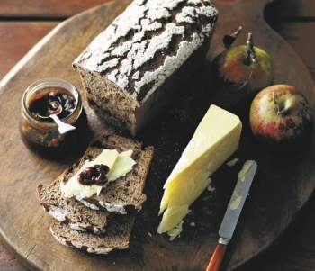 Image for recipe - Traditional Caramelised Onion Rye Sourdough Bread