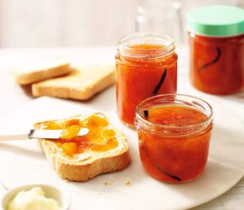 Image for recipe - Peach & Vanilla Jam
