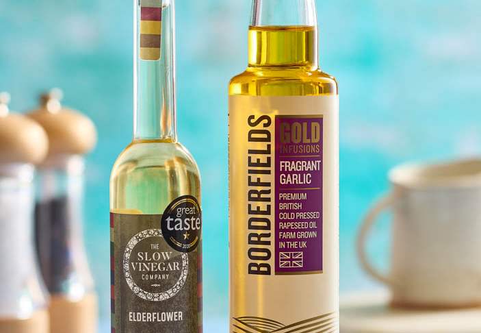 Image of Category - Gold Fragrant Garlic Infused Cold Pressed Rapeseed Oil