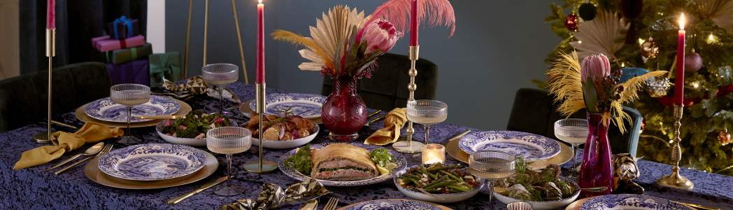 Image for giveaway - Win a set of Spode Blue Italian tableware worth £300