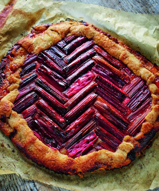 Image for Recipe - Rick Stein’s Rhubarb Galette
