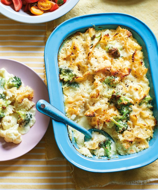 Image for Recipe - Cauliflower & Broccoli Cheesy Bake