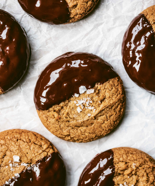 Image for Recipe - Chocolate Peanut Butter Cookies