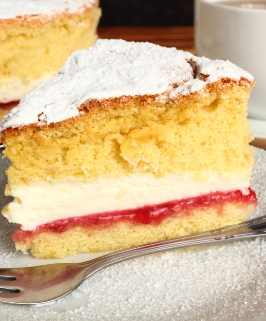 Image for Recipe - Mary Berry’s Large All-in-one Victoria Sandwich