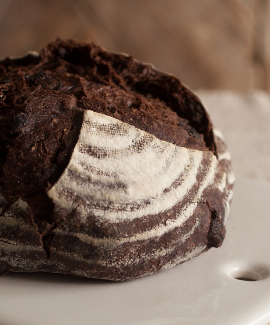Image for Recipe - Double Chocolate Sourdough Bread